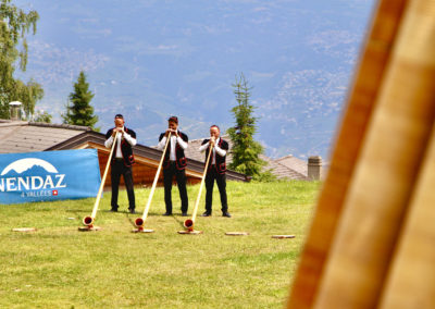 Valais Drink Pure Festival International de cor des Alpes de Nendaz